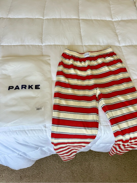 Parker Pants - Parke Coastal Cotton Boxer Pants Lighthouse Stripe